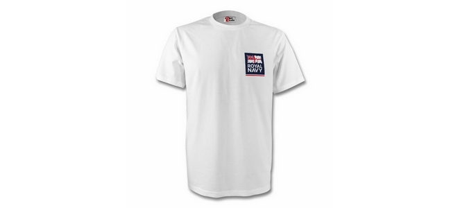 Official Royal Navy Logo T Shirt