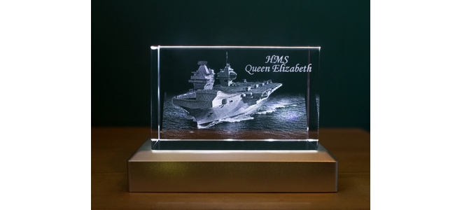 HMS Queen Elizabeth Crystal