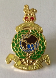 Royal Marine Globe And Laurel Pin