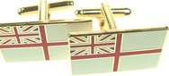 Royal Navy White Ensign Cufflinks