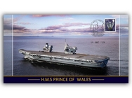 HMS Prince Of Wales Commissioning Stamp Cover
