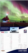 Royal Navy 2025 Calendar