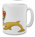 Official Royal Navy Submariners Dolphin Crest Mug