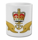 Official Royal Navy Submariners Dolphin Crest Mug